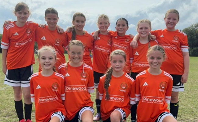 Broughton utd u11 girls